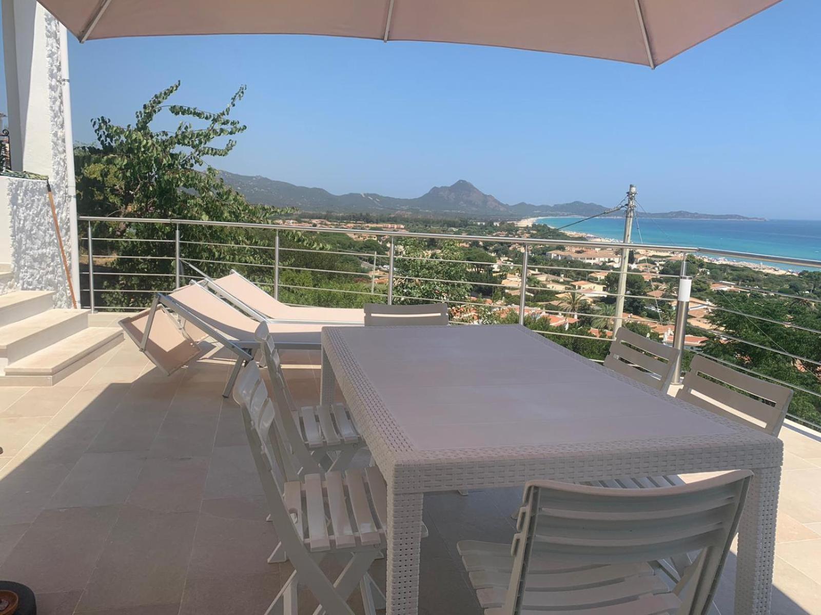La Terrazza Sull'Alba Villa Costa Rei Eksteriør billede